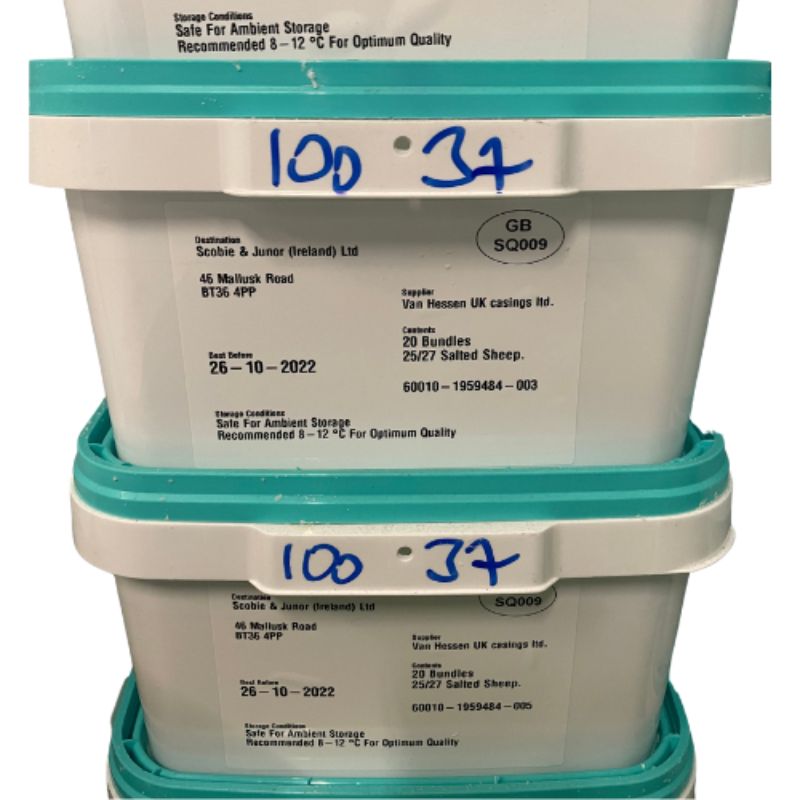 25/27 SALTED SHEEP CASING