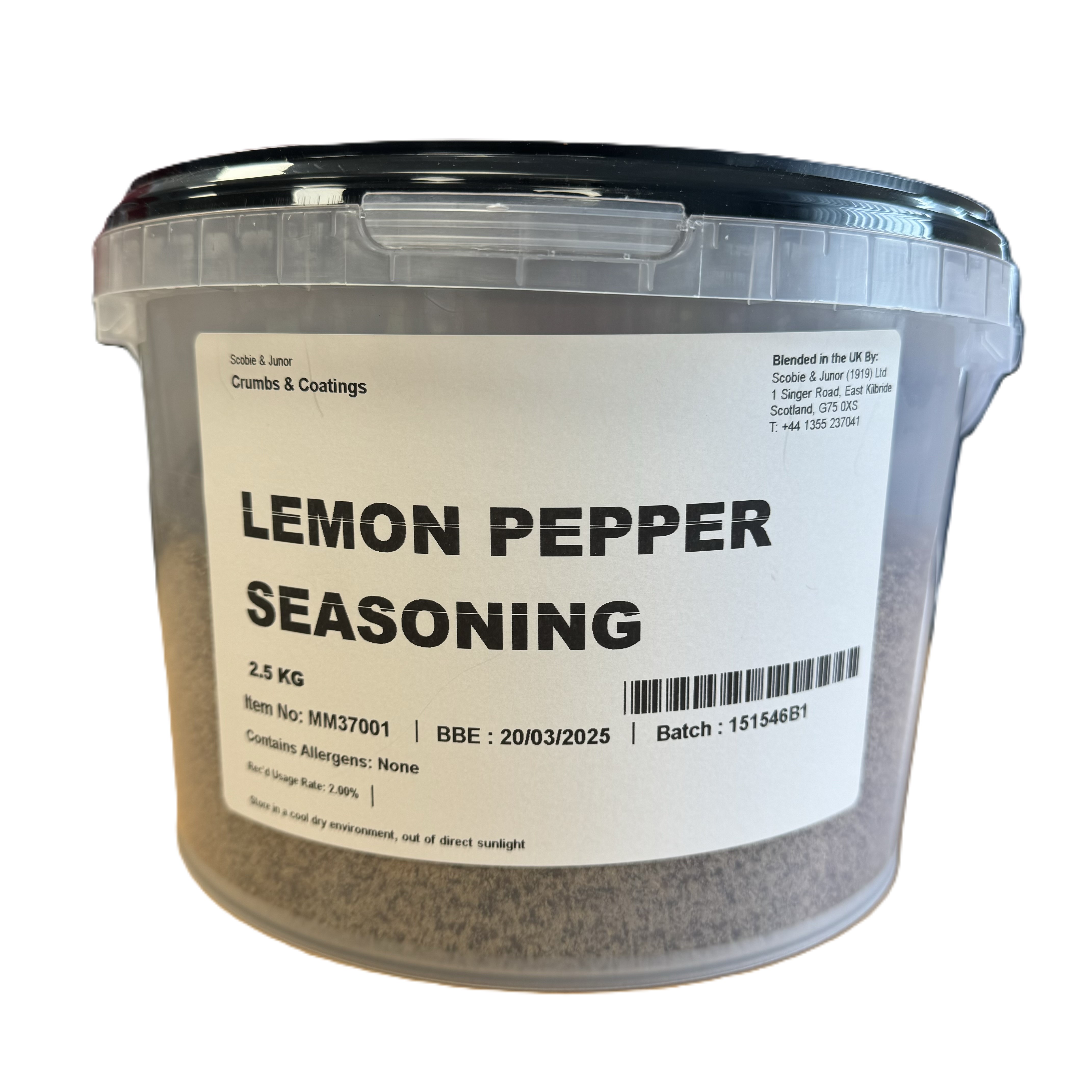 LEMON PEPPER SEASONING