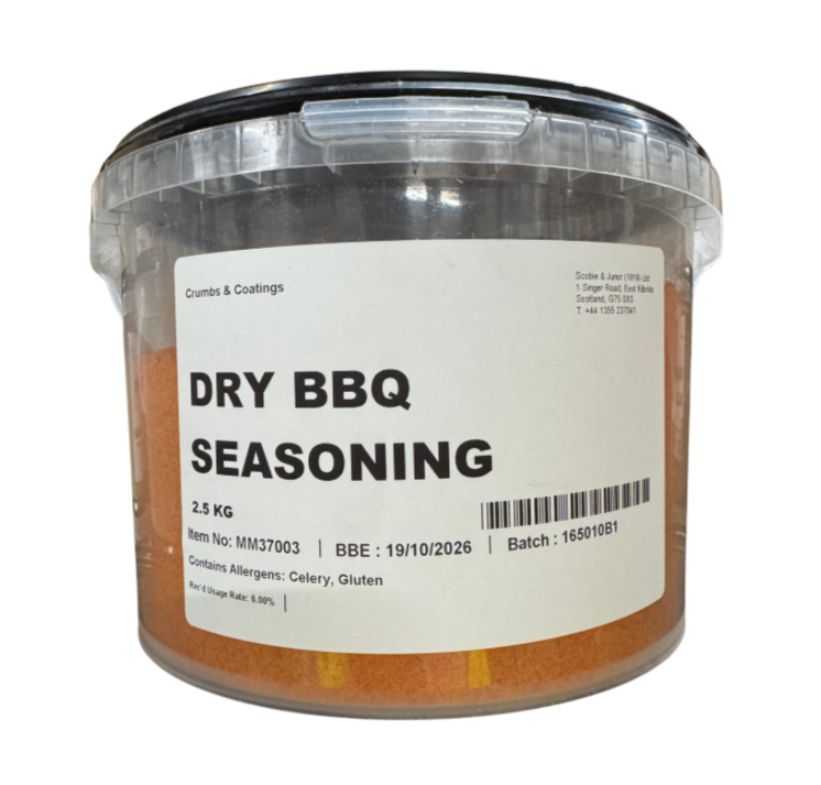 DRY BBQ SEASONING 2.5KG
