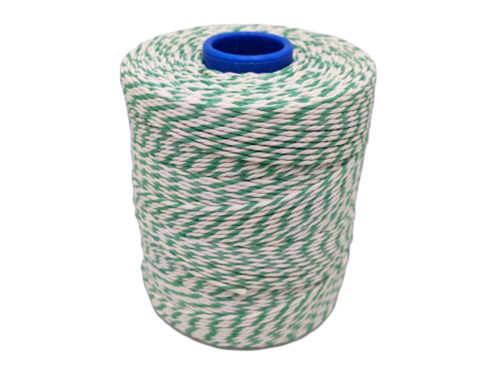 RAYON TWINE GREEN/WHITE