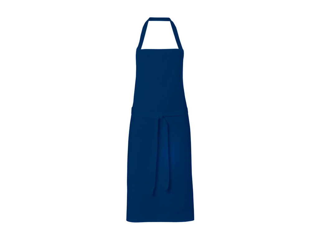 NAVY BIB APRON WITH
