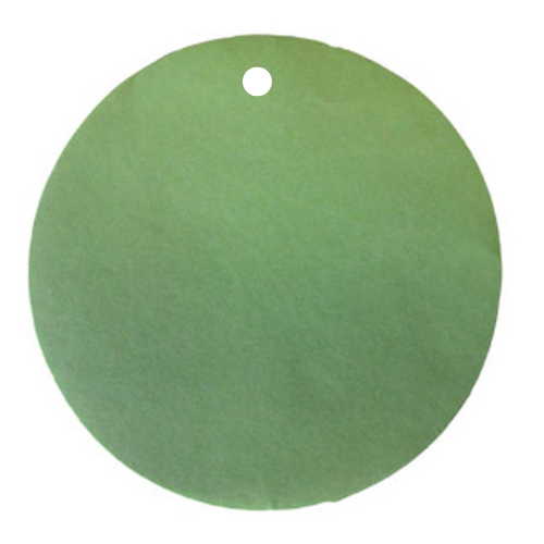 4IN ROUND GREEN BURGER