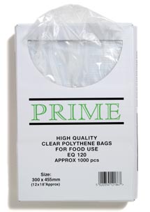 POLYTHENE BAG 12 X 18IN