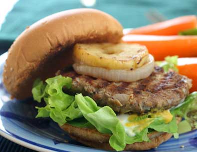 Pork & Apple Burger